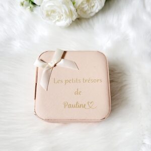 Boite à bijoux personnalisée