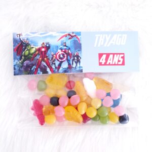 Sachet de bonbons personnalisé