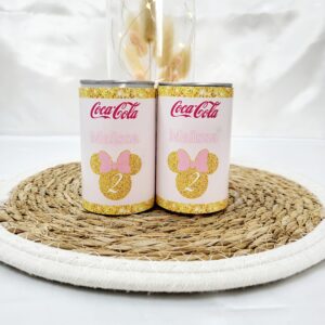 Étiquette mini coca personnalisé