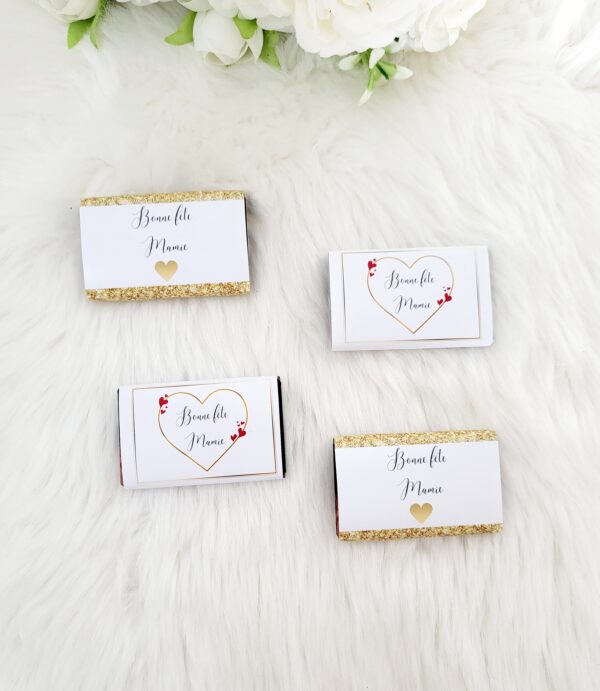 Mini chocolat personnalisée 🍫