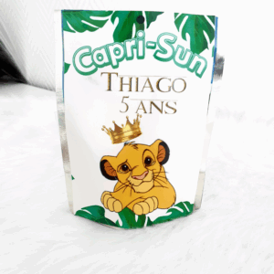 Étiquette caprisun personnalisée