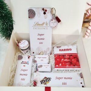 Box gourmande Noël personnalisée