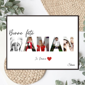 Affiche photos personnalisée